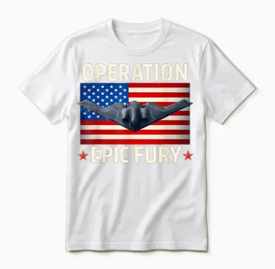 Operation Epic Fury Unisex T-Shirt - White