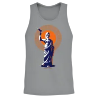 Greek Mythology - Hestia Unisex Tank Top - Sport Grey – 2