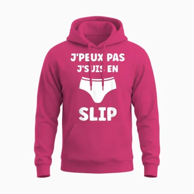 Humour Briefs Man Funny Panties Je Peux Pas Je Suis En Slip Unisex Hoodie - Heliconia