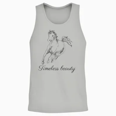 Arabian Horse - 17 Unisex Tank Top - Ash