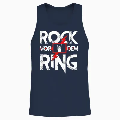 Junggesellenabschied Rock Vor Dem Ring Festival Fun Jga Unisex Tank Top - Navy
