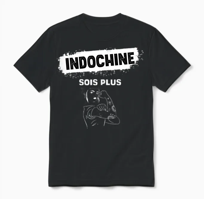 Indochina Woman Stronger Beautiful Gift Woman and Girl T-Shirt, Black, Female X-Small Unisex T-Shirt in Black