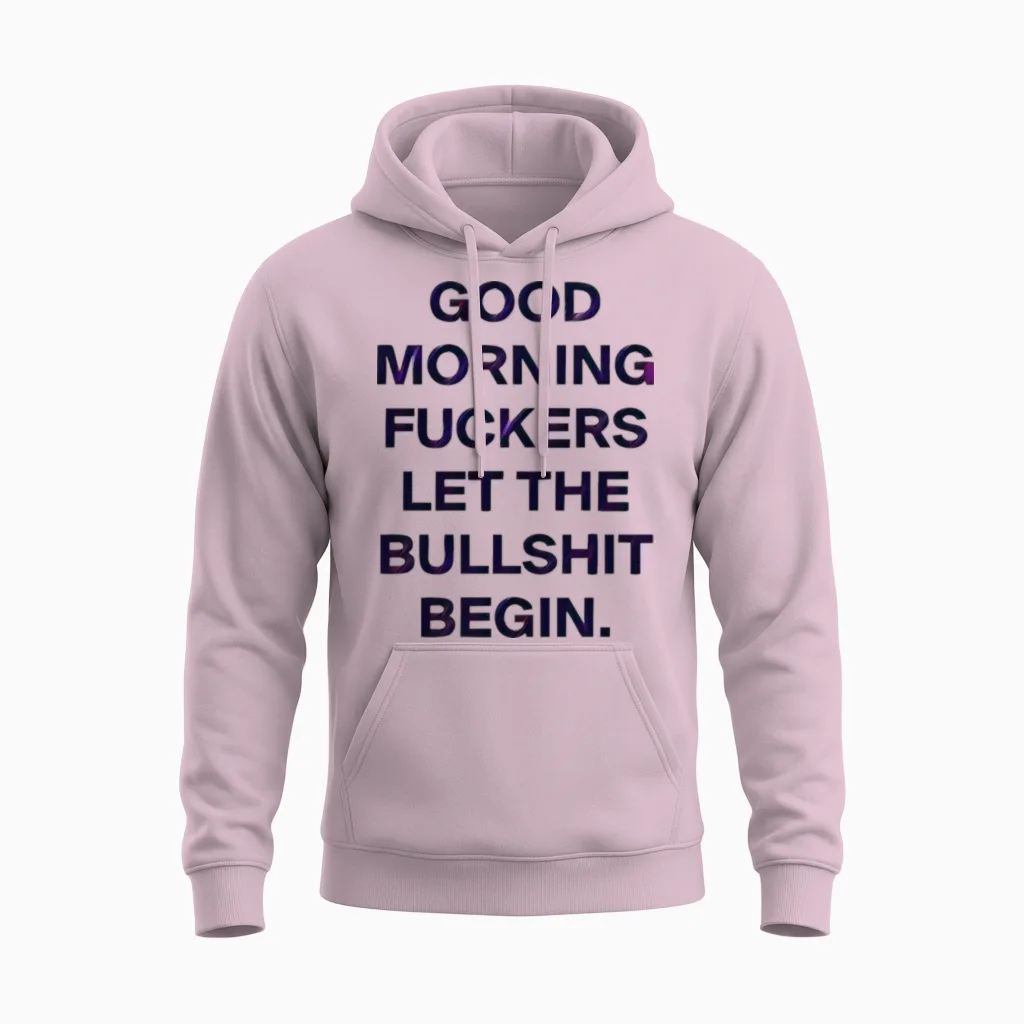 Funny Quote - Memes & Humor Unisex Hoodie in Light Pink