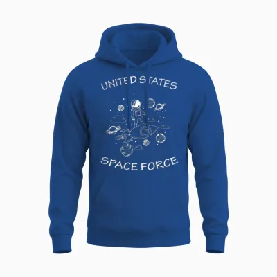 Space Force Unisex Hoodie - Royal