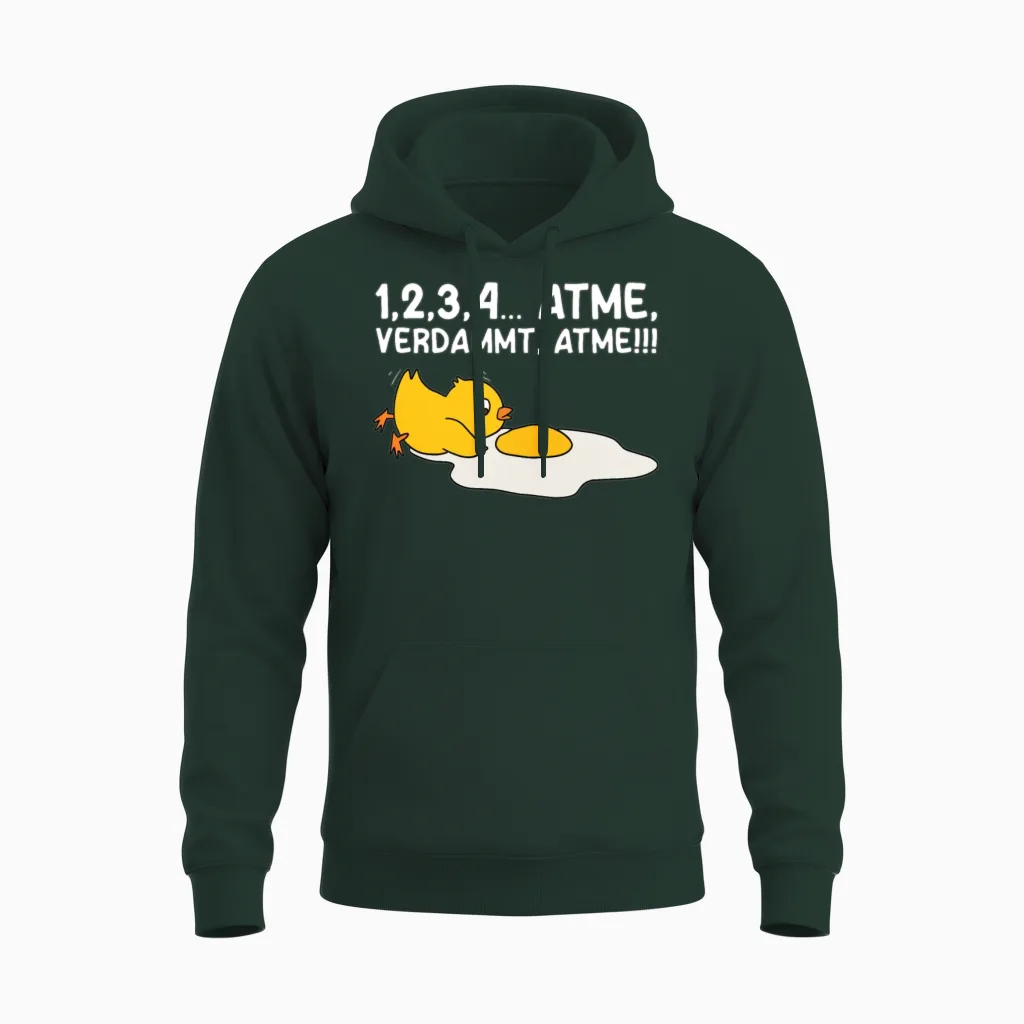 Funny German Quote Memes & Humor Gift Unisex Hoodie in Forest