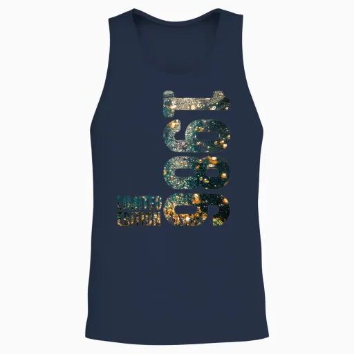 40th Birthday Man Woman 40 Years 1986 Decorative Gift Funny Unisex Tank Top - Navy