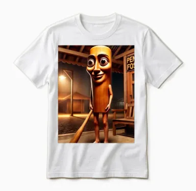 Tung Tung Sahur Unisex T-Shirt - White