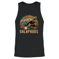 Galapagos Islands, Ecuador Galapagos Unisex Tank Top - Black – 2
