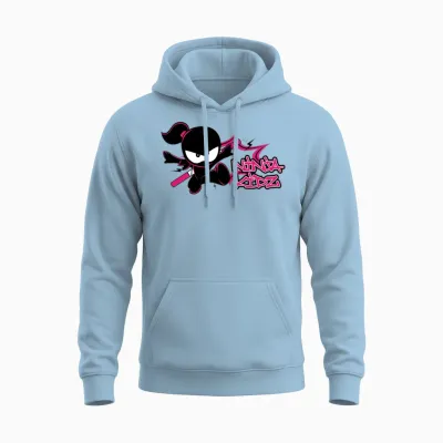 Ninja Kidz Unisex Hoodie - Light Blue