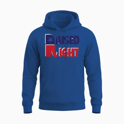 Raised Right Unisex Hoodie - Royal