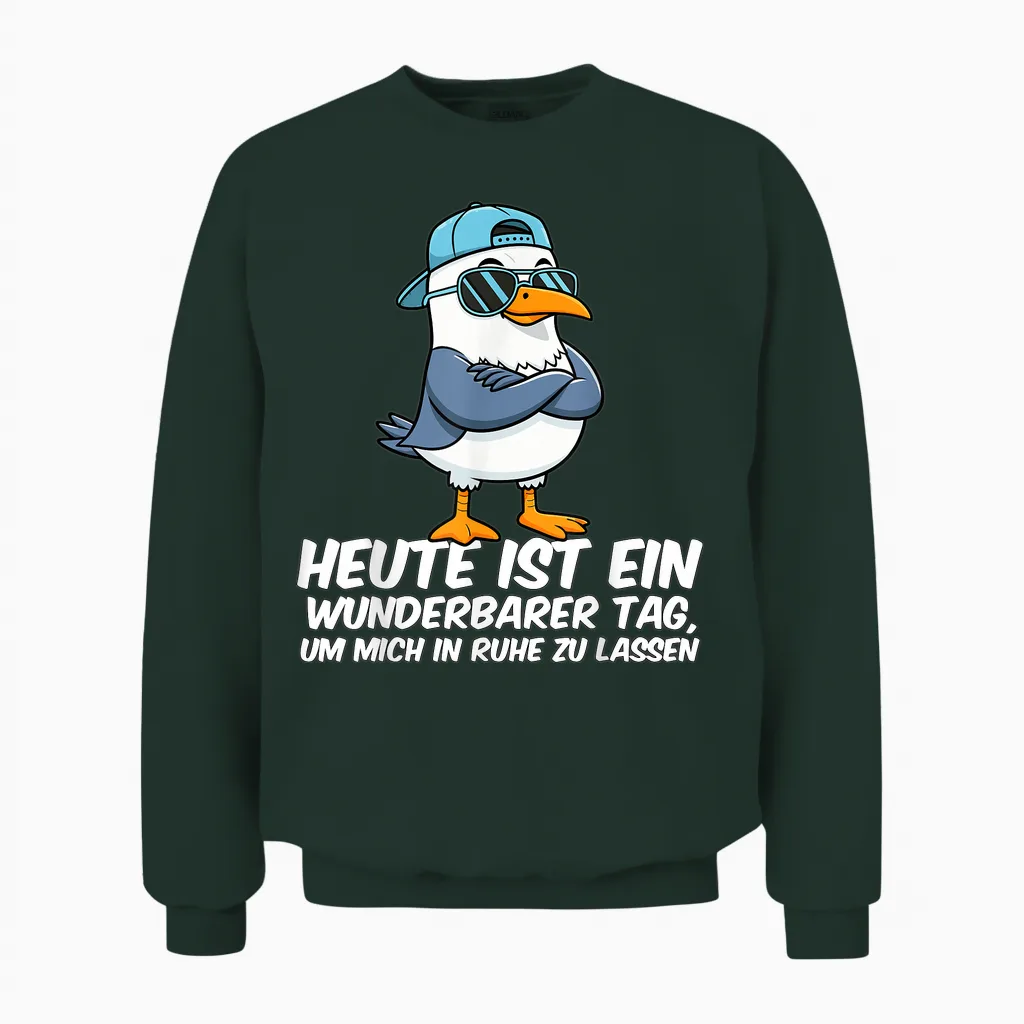 Funny Witzige Lustige Tshirts Männer Damen Herren Sprüche Unisex Sweatshirt in Forest