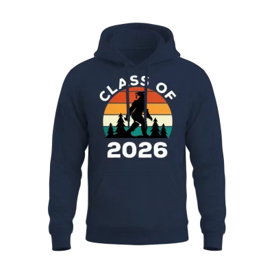 Class of 2026 Unisex Hoodie - Navy