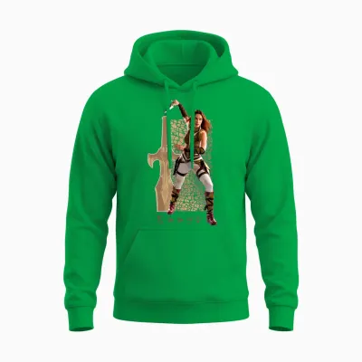 Masters of the Universe Teela Mit Schwert Unisex Hoodie - Irish Green