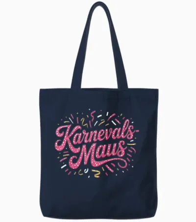Carnival Mouse Carnival Cologne for Cologne Alaaf Carnival Mouse Tote Bags - Navy