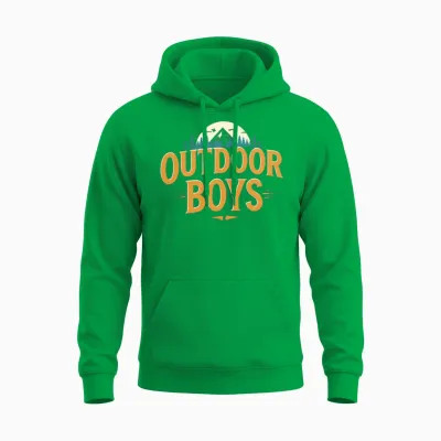 Outdoor Boys Unisex Hoodie - Irish Green