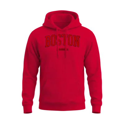 Boston Unisex Hoodie - Red