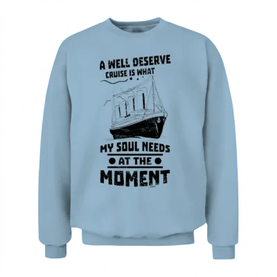 Cruise Unisex Sweatshirt - Light Blue