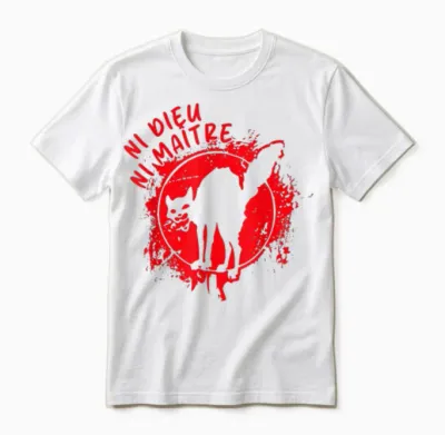 Neither God nor Master | Neither God nor Master Unisex T-Shirt - White