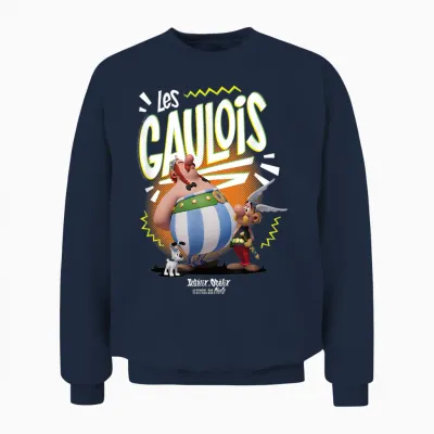 Asterix & Obelix the Heroic Gauls Unisex Sweatshirt - Navy