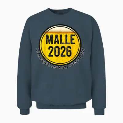 Malle 2026 Gruppe Mallorca Unisex Sweatshirt - Dark Heather