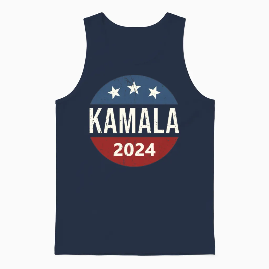 Kamala 2024 Unisex Tank Top in Navy