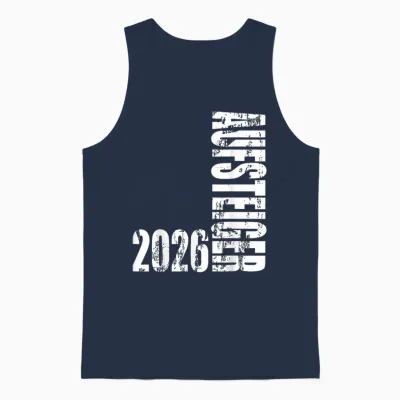 Aufsteiger 2026 Vintage Motiv Aufstiegsfeier Mannschaft Fun Unisex Tank Top - Navy