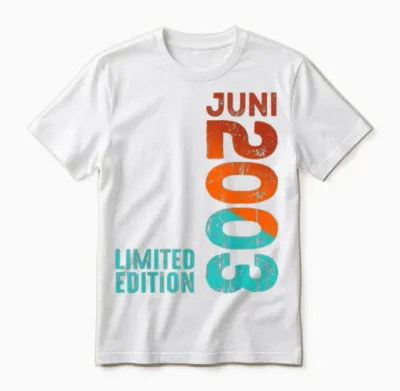 Limited Edition Juni 2003 Legendär Seit Juni 2003 Geburtstag Unisex T-Shirt - White