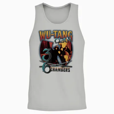 Photo of Clan Wu-Tang 36 Chambers Unisex Tank Top - Ash
