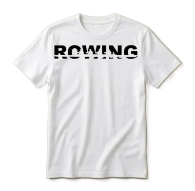 Rowing Crew Unisex T-Shirt - White