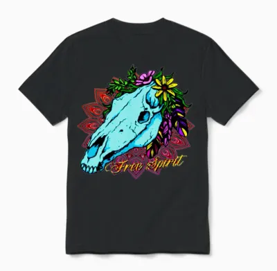 Dead Horse Unisex T-Shirt - Black