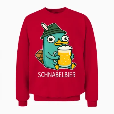Schnabel Beer Measure X Delicious Beer Wiesn Bayern Oktoberfest Unisex Sweatshirt - Red