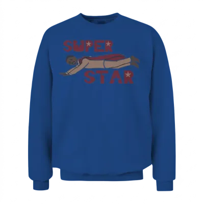 Old School Mel Farr Superstar Detroit Unisex Sweatshirt - Royal