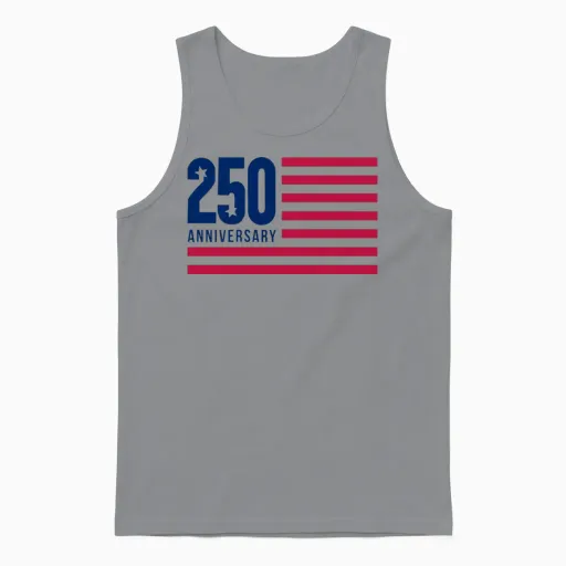 250 Anniversary - Couples & Matching Unisex Tank Top in Sport Grey