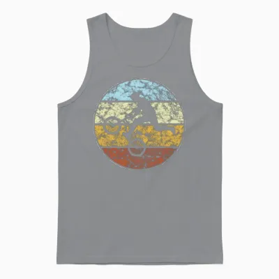 Bmx Retro Unisex Tank Top - Sport Grey