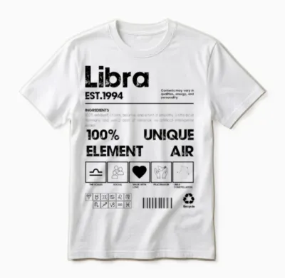 Libra 1994 Unisex T-Shirt - White