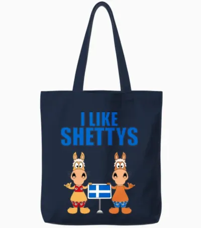 I Like Shettys Horses Pferde Reiten Pferd Horse Tote Bags - Navy
