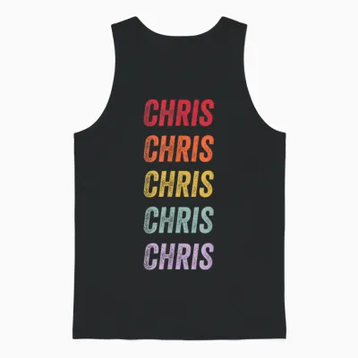Chris T-Shirt, Black, S Unisex Tank Top - Black