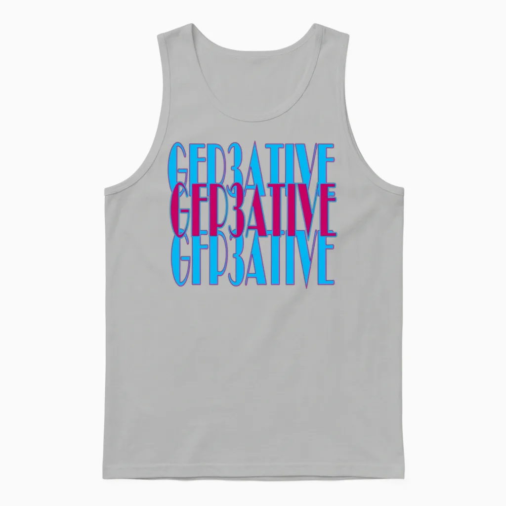 Retro Unisex Tank Top in Ash