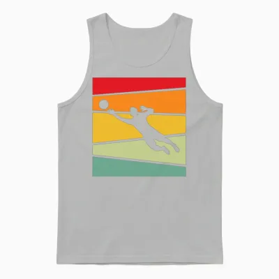 Keeper Retro Unisex Tank Top - Ash