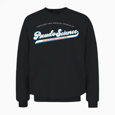 Follow the Science! Unisex Sweatshirt - Black