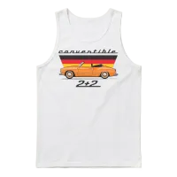2 Plus 2 Amber Unisex Tank Top - White – 1