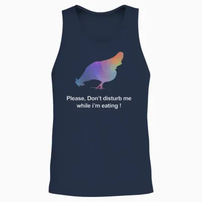 Funny 01 Unisex Tank Top - Navy