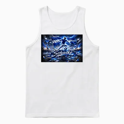 Schalke T- Shirt Gelsenkirchen Spruch Stadt Souvenir Fan Unisex Tank Top - White