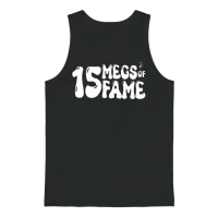 Funny Mega Unisex Tank Top - Black – 1