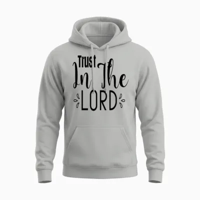 Trust in the Lord Unisex Hoodie - Ash