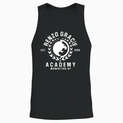Renzo Gracie Jiu-Jitsu Unisex Tank Top - Black