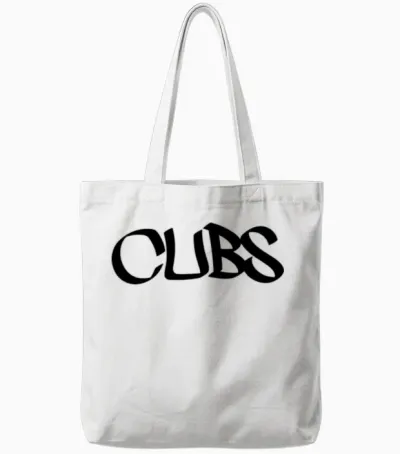 Cubs Tote Bags - White