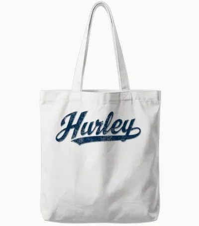 Hurley, Ky Vintage Sunset Retro Tote Bags - White