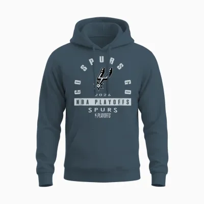 Nba 2026 Playoffs Mantra Spurs Over the Rainbow Unisex Hoodie - Dark Heather
