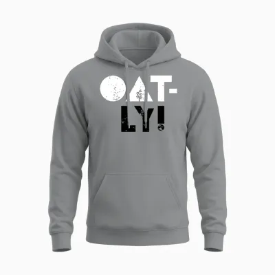 Oatly! Oat Milk Unisex Hoodie - Sport Grey